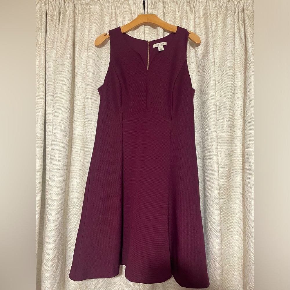 Size 10 Dress | Deep Purple | White House Black Market